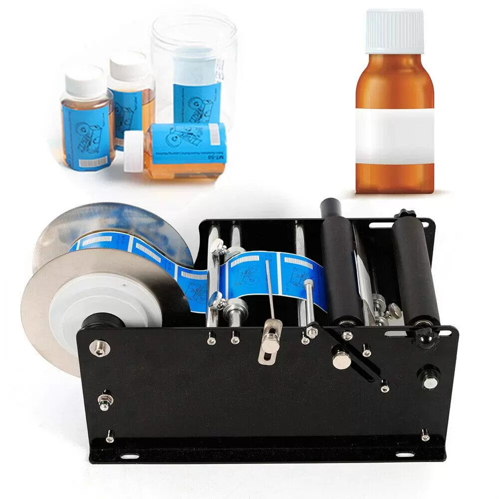 MT-30 labeling device labeling machine for round can/bottle labeling machine