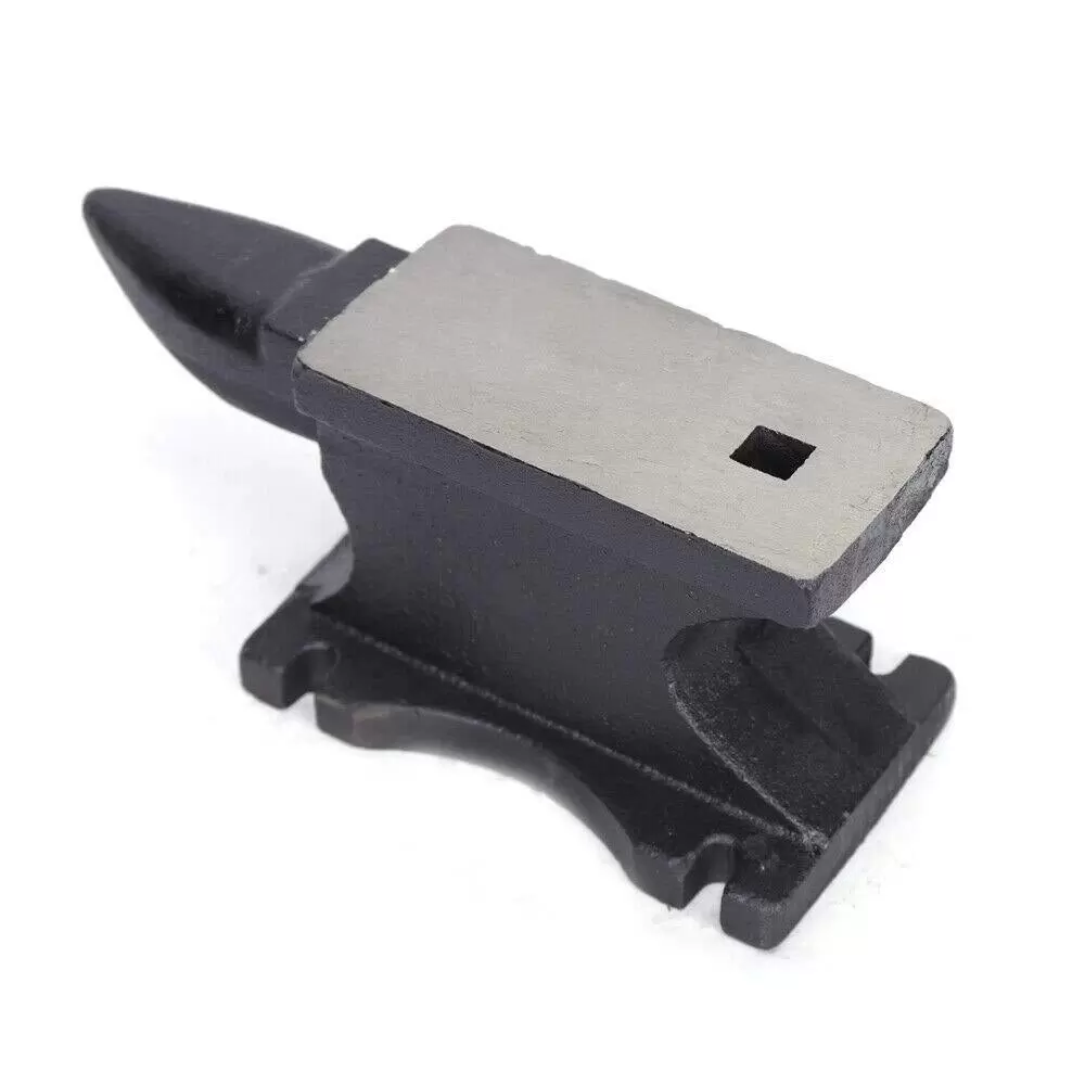 Cast Iron Anvil with Horn 5 kg, 11 kg, 25 kg for Blacksmith, Goldsmith, DIY, Anvil, Heavy Duty Forging, Workshop