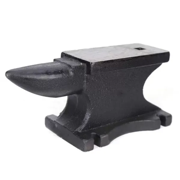Cast Iron Anvil with Horn 5 kg, 11 kg, 25 kg for Blacksmith, Goldsmith, DIY, Anvil, Heavy Duty Forging, Workshop