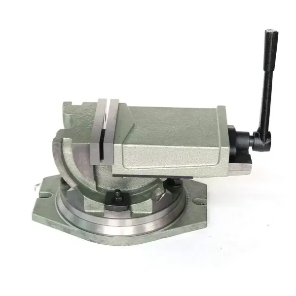 100 mm Vice High Precision Tiltable 90° Rotating Base Table Vice Industrial Strength Benchtop Drill Press Tilting Angle Vise Heavy Duty Vice 100mm