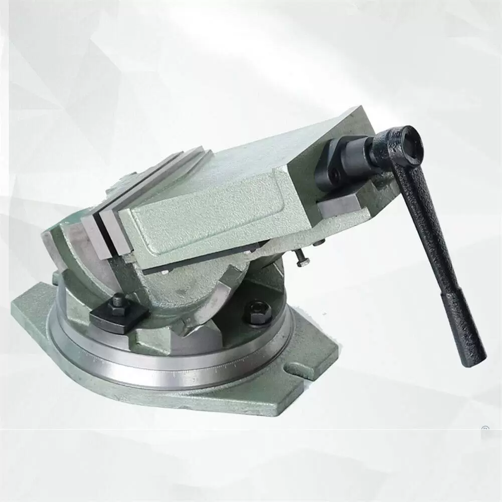 100 mm Vice High Precision Tiltable 90° Rotating Base Table Vice Industrial Strength Benchtop Drill Press Tilting Angle Vise Heavy Duty Vice 100mm 100 mm Vice High Precision Tiltable 90° Rotating Base Table Vice Industrial Strength Benchtop Drill Press Tilting Angle Vise Heavy Duty Vice 100mm