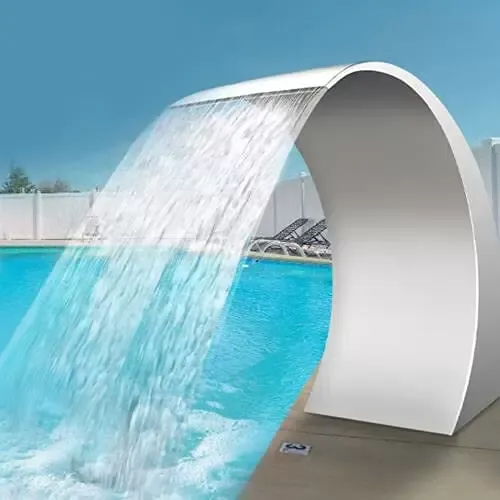 Stainless Steel Garden Fountain Stable and Durable Stainless Steel Fountain for Swimming Pool for Massage Device Landscape