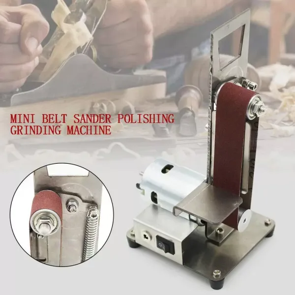 Mini DIY Electric Tape Machine Polisher Fixed Angle Sander Sharpener Desktop Blade Vertical Table Cutter Motor 795 Mini DIY Electric Tape Machine Polisher Fixed Angle Sander Sharpener Desktop Blade Vertical Table Cutter Motor 795