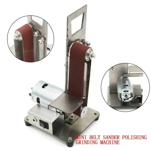 Mini DIY Electric Tape Machine Polisher Fixed Angle Sander Sharpener Desktop Blade Vertical Table Cutter Motor 795 Mini DIY Electric Tape Machine Polisher Fixed Angle Sander Sharpener Desktop Blade Vertical Table Cutter Motor 795