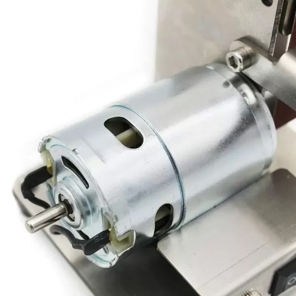 Mini DIY Electric Tape Machine Polisher Fixed Angle Sander Sharpener Desktop Blade Vertical Table Cutter Motor 795