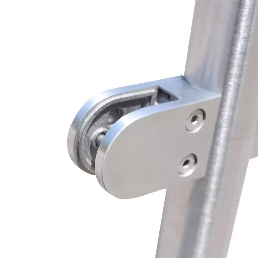 316 Stainless Steel Railing Post 110cm Premium Fence with Glass Clamps Applicable 8-12mm