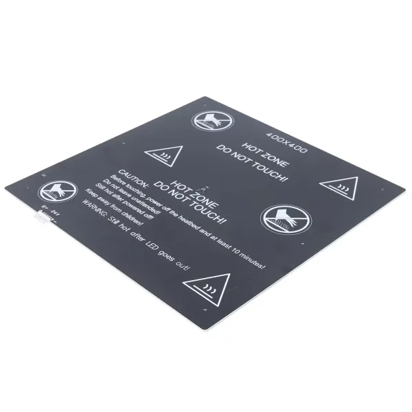 400 x 400 x 3 mm - 3D Printing Bed - 3D Printer - Aluminum Heated Bed - Thermal Platform