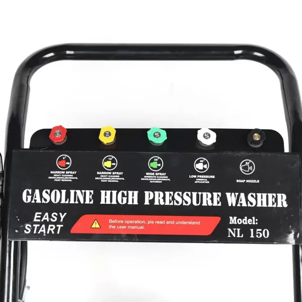 6.5 HP Gasoline Pressure Washer for Washing Machine Gasoline Engine 3400 RPM 170-190 Bar for Cleaning Decks Courtyards 6.5 HP Gasoline Pressure Washer for Washing Machine Gasoline Engine 3400 RPM 170-190 Bar for Cleaning Decks Courtyards