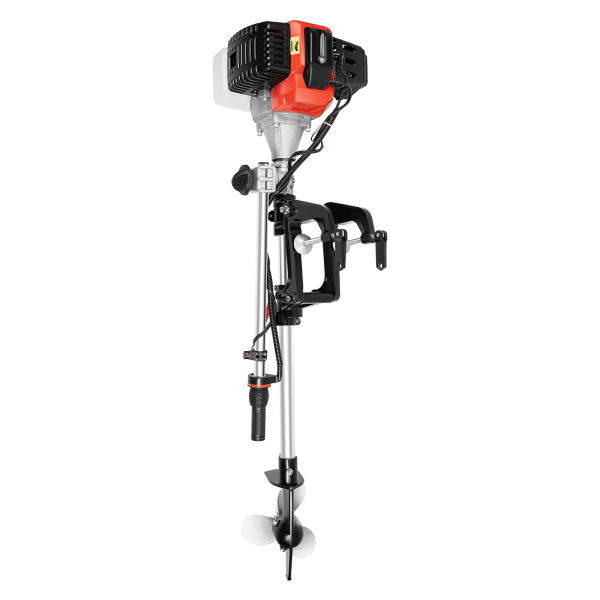 Outboard Motor Electric Motor Gasoline Engine Fishing Boat Boat Engine 2 Stroke 2.3 HP CDI System for Inflatable Boats Rubber Boats