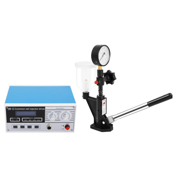 Diesel Nozzle Injector Tester 600 Bar Injector Tester Multifunctional Common Rail Diesel Injector Test Kits CR-C Nozzle Validator S60H