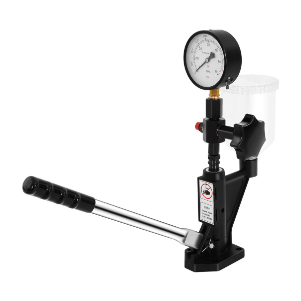Diesel Nozzle Injector Tester 600 Bar Injector Tester Multifunctional Common Rail Diesel Injector Test Kits CR-C Nozzle Validator S60H