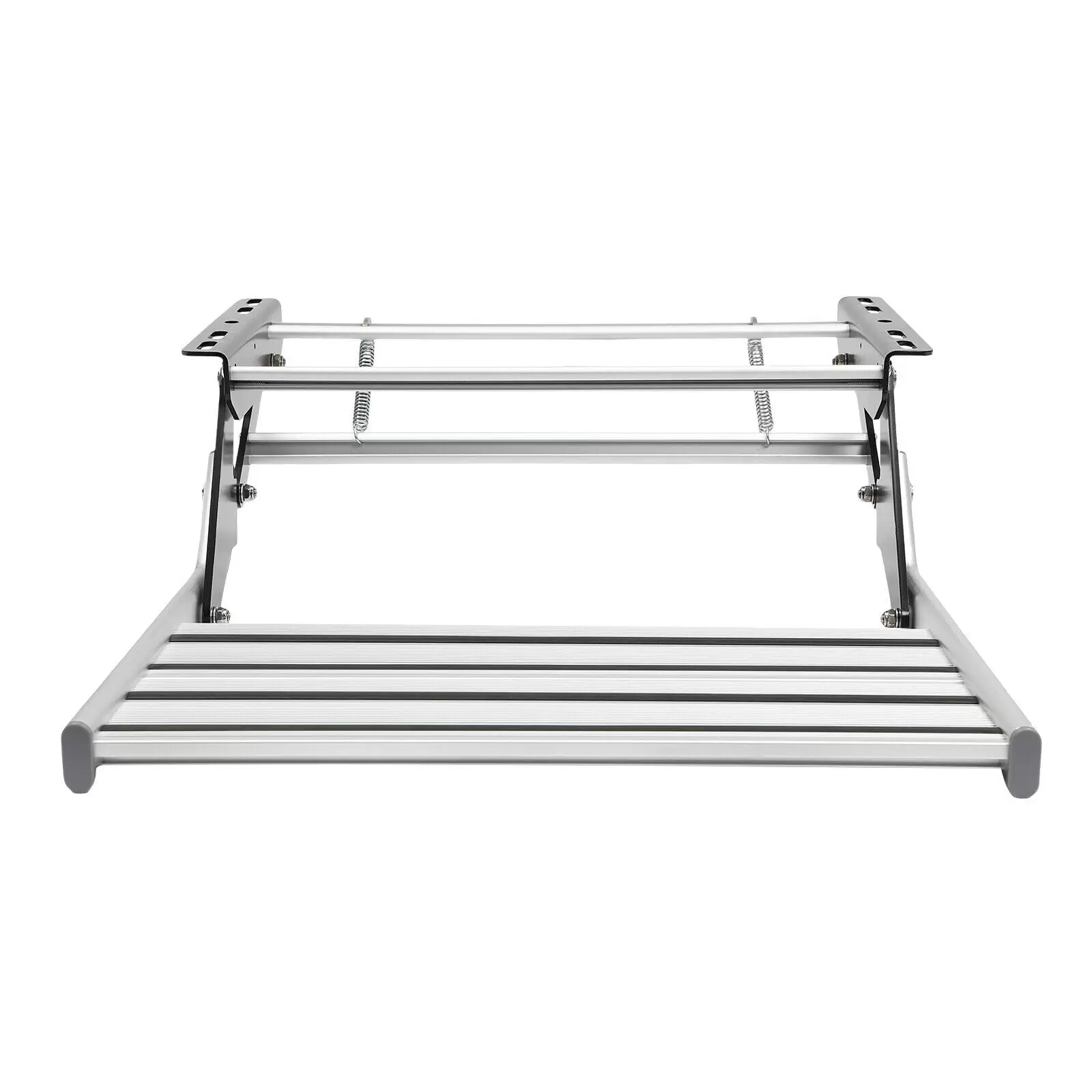 Manual Entry made of Aluminum Alloy Step Motorhome Step Camping Entry Step for RVs, Travel Trailers