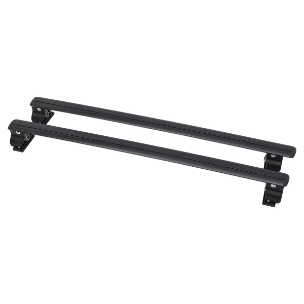 Universal Roof Rack Cross Bars Lockable Car Top Crossbars Lockable Roof Rack For Universal Models without Longitudinal Rail Luggage Racks on the Roof Black