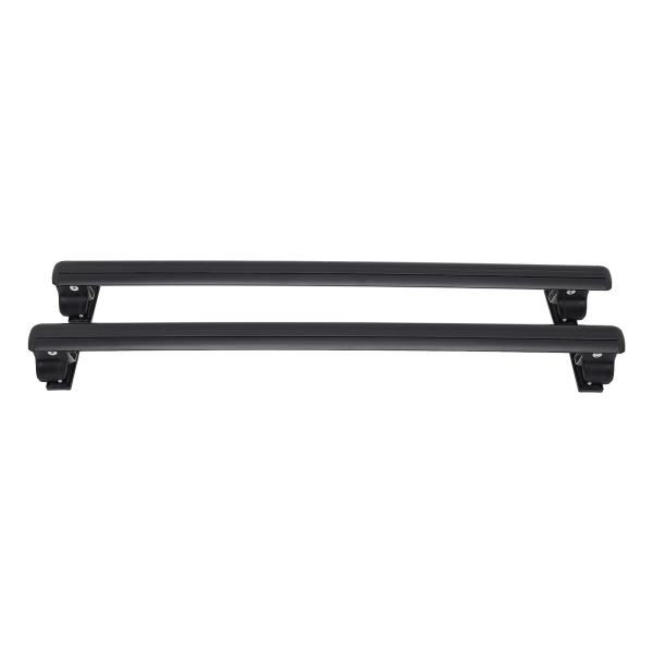 Universal Roof Rack Cross Bars Lockable Car Top Crossbars Lockable Roof Rack For Universal Models without Longitudinal Rail Luggage Racks on the Roof Black