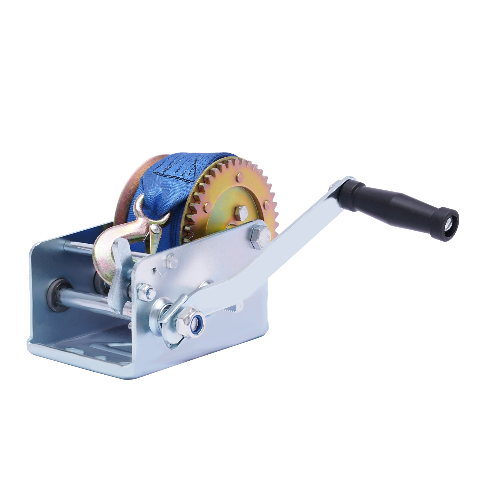 Manual Cable Winch Cable Winch with Blue Cable Rescue Winch 10m 2500lbs Elaborate Design Wide Application Long Service Life Manual Cable Winch Cable Winch with Blue Cable Rescue Winch 10m 2500lbs Elaborate Design Wide Application Long Service Life