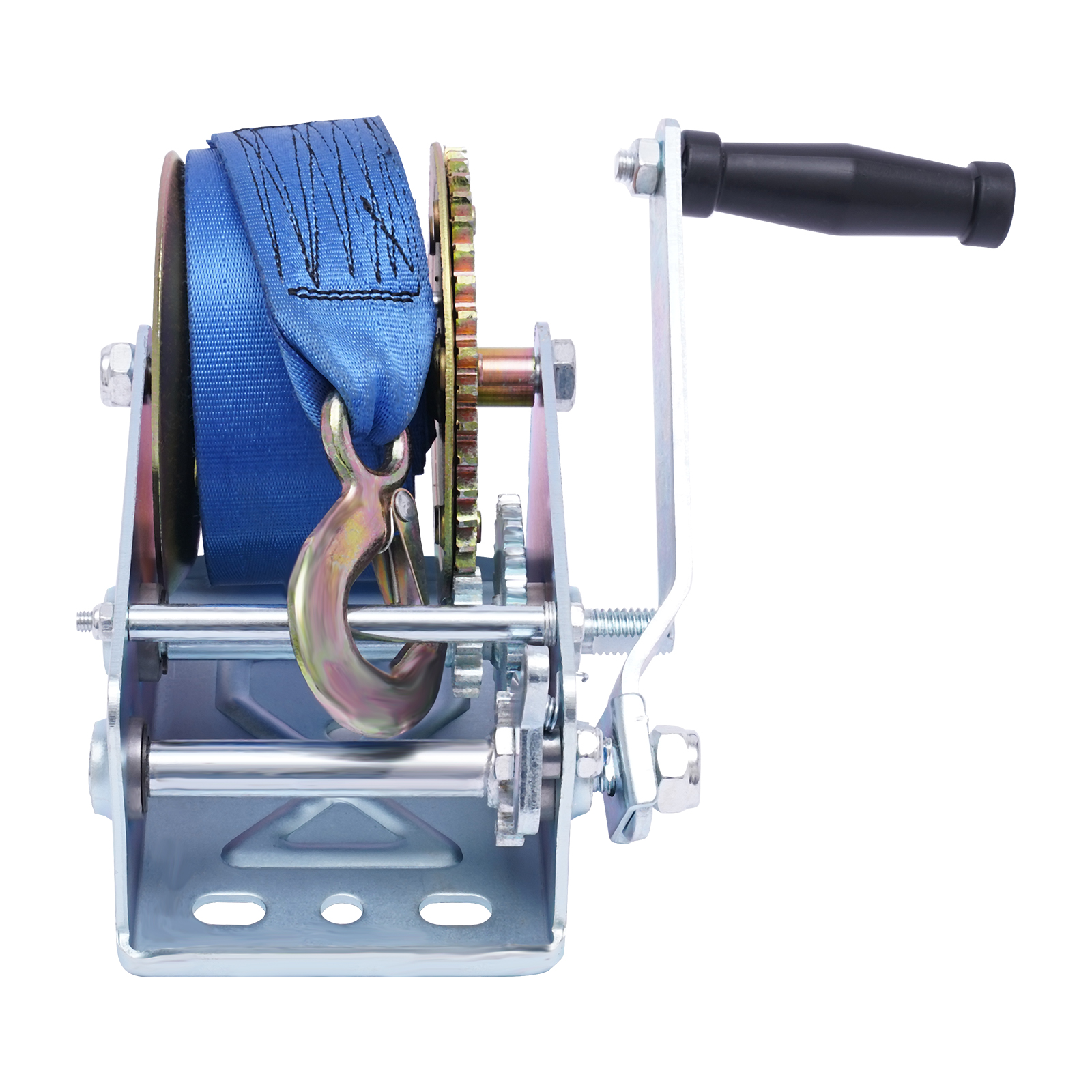 Manual Cable Winch Cable Winch with Blue Cable Rescue Winch 10m 2500lbs Elaborate Design Wide Application Long Service Life Manual Cable Winch Cable Winch with Blue Cable Rescue Winch 10m 2500lbs Elaborate Design Wide Application Long Service Life