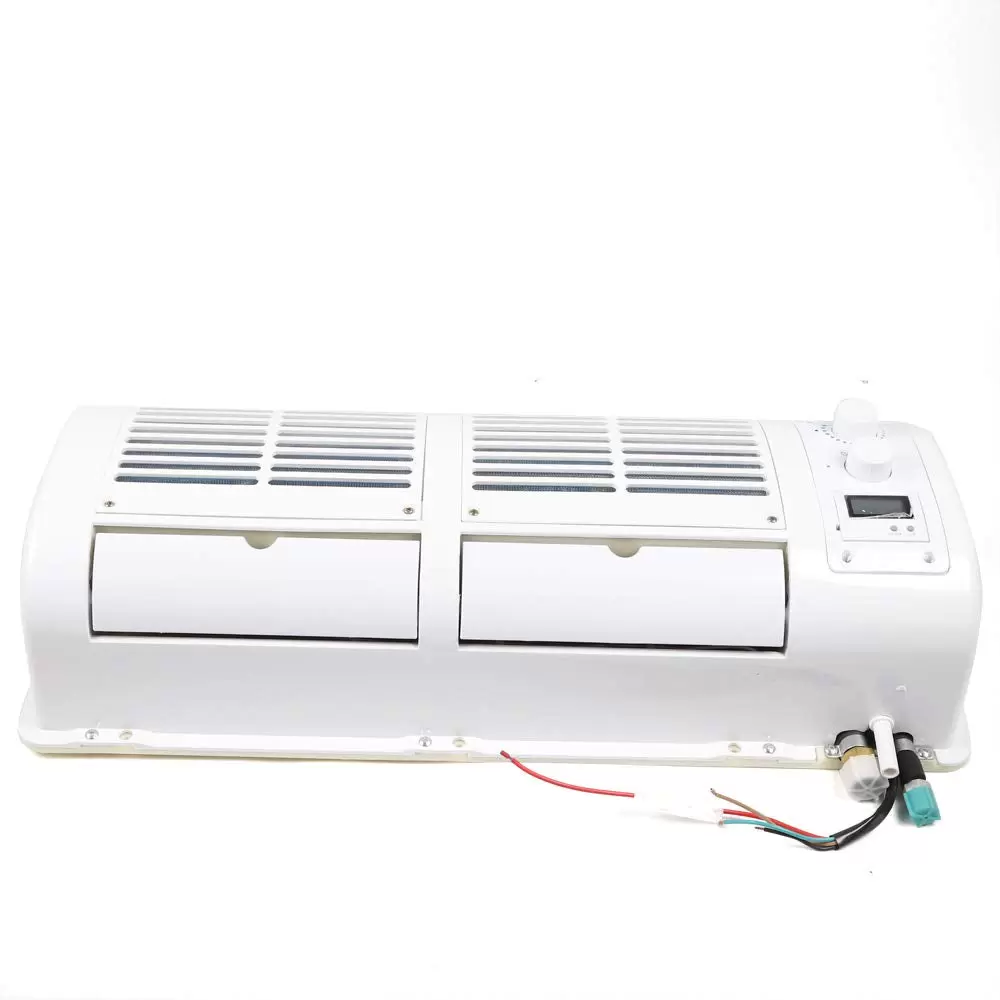 Car Air Conditioning Fan Hanging Mobile 12V Wall Air Conditioners for Car Caravan Truck Air Conditioner Air Cooler 23.6*8.66*5.9 Inch