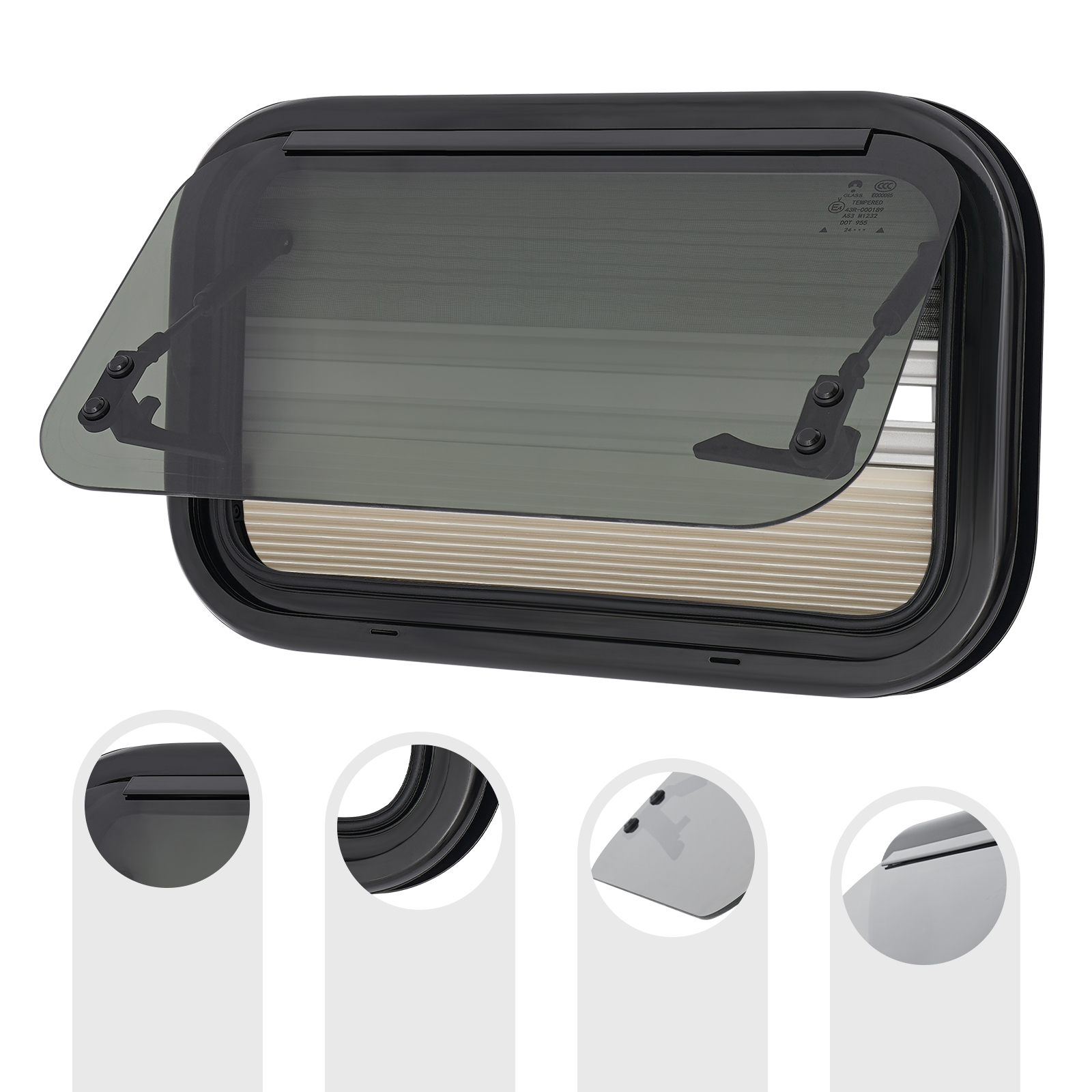 RV windows, RV vent windows, RV motorhome windows