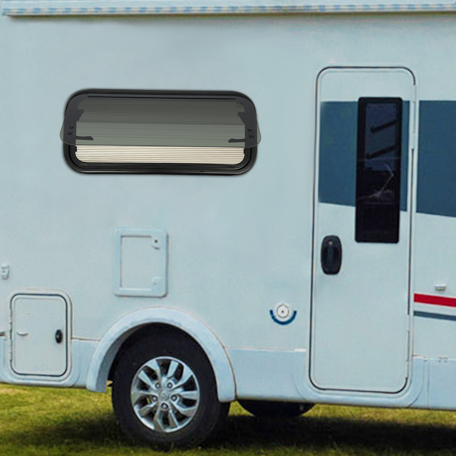 RV Window, RV Push Out Window, RV Caravan Camper Windows  700x300mm