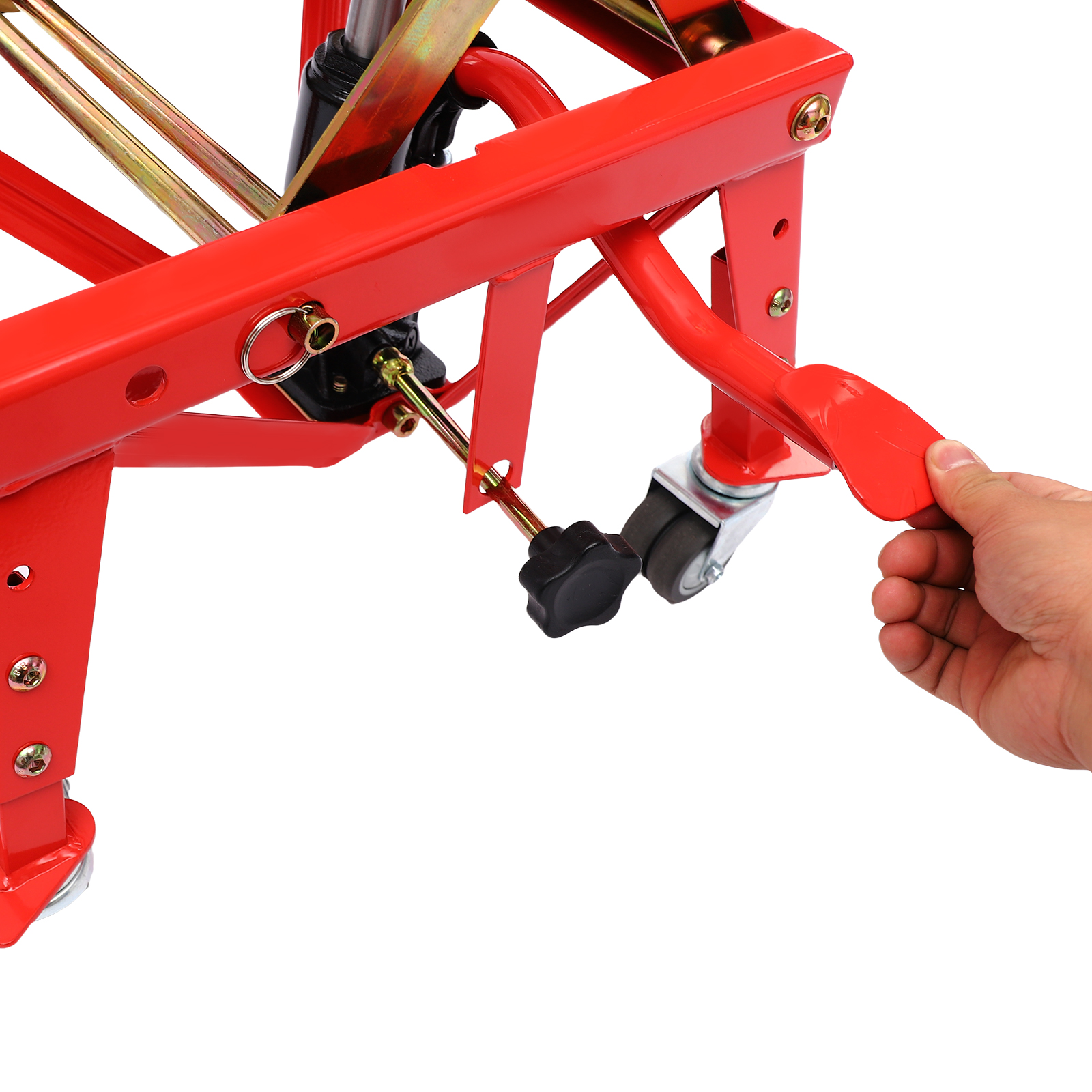 Motorcycle lifting platform with wheels, load-bearing capacity 160KG Motorcycle lifting platform with wheels, load-bearing capacity 160KG