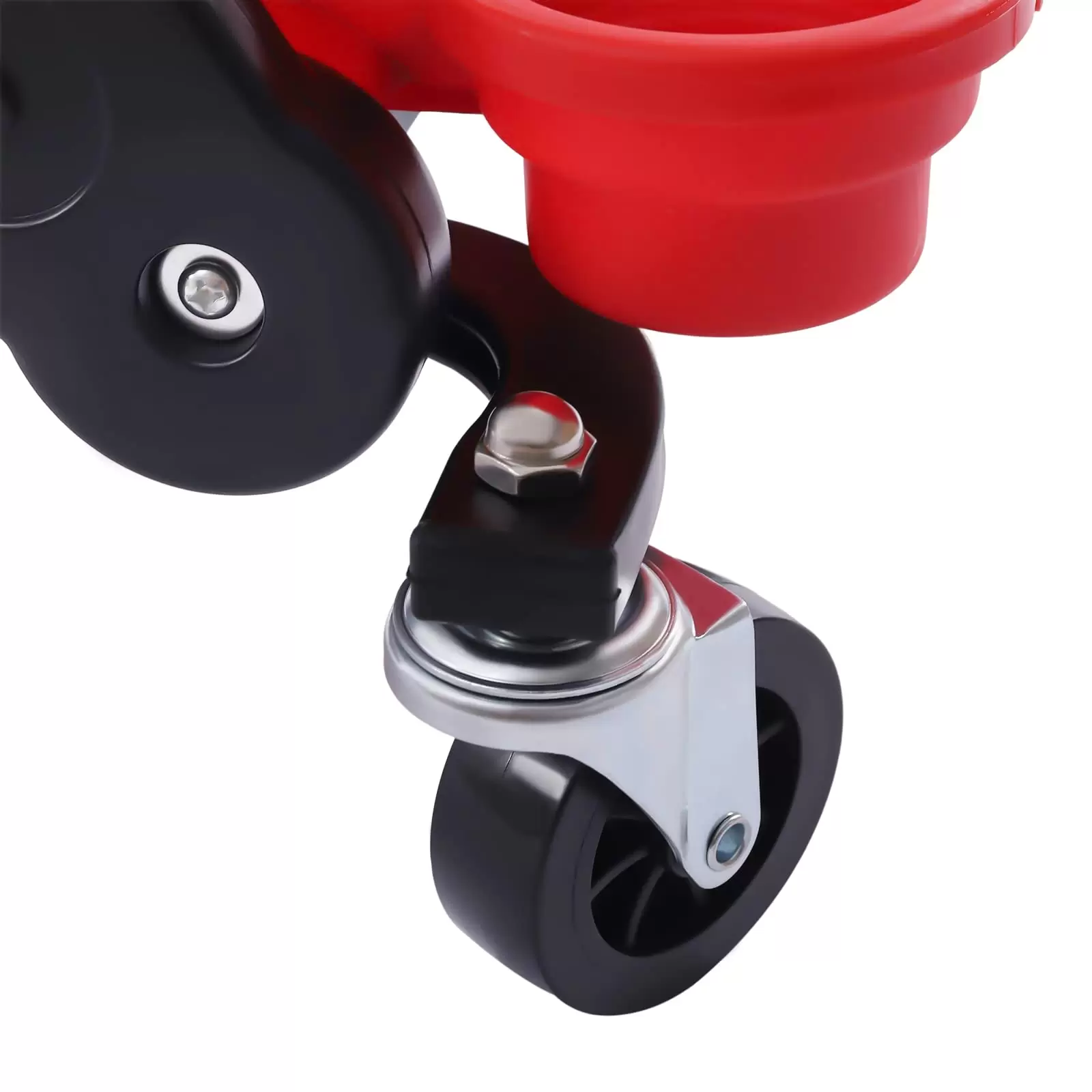 Detailing Seat Mechanics Stool with Wheels Mobile Rolling Creeper Seat or Chair Tools Organizer Storage Trays for Garage DIY Home Car Wash Wax Polishing Projects