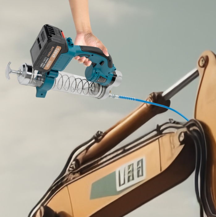 21V Cordless Oil Gun Without Battery And Charger With Mouthpiece Hose For Motor Vehicles Heavy Machinery Ships Automobiles 21V Cordless Oil Gun Without Battery And Charger With Mouthpiece Hose For Motor Vehicles Heavy Machinery Ships Automobiles