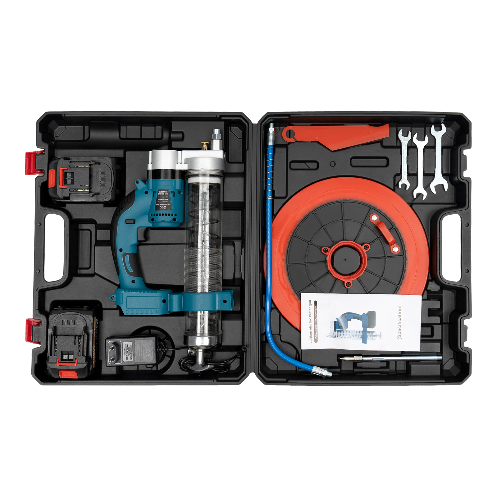 Battery Powered 21v Fat Gun Electric Fat Gun Kit Battery Rechargeable High Performance Fat Gun For Motor Vehicles Heavy Machinery Ships Battery Powered 21v Fat Gun Electric Fat Gun Kit Battery Rechargeable High Performance Fat Gun For Motor Vehicles Heavy Machinery Ships