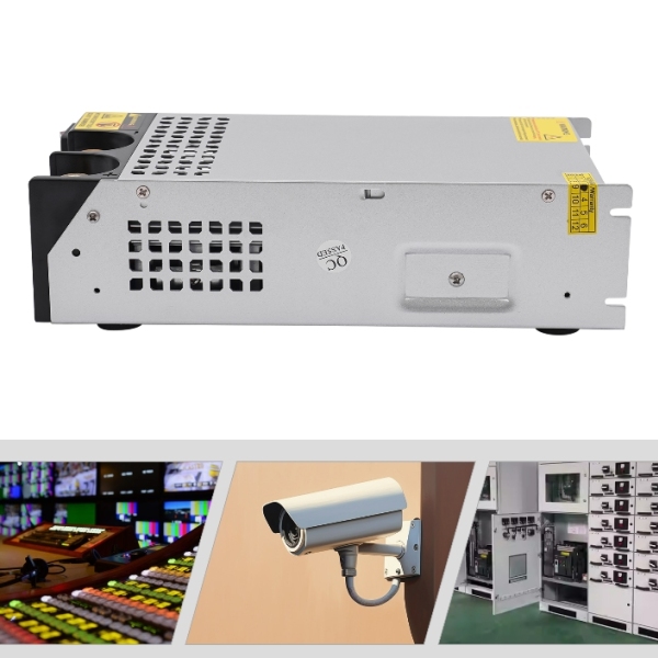 1000W 36V switching power supply, with clip, convertible voltage, built-in fan, dust filter