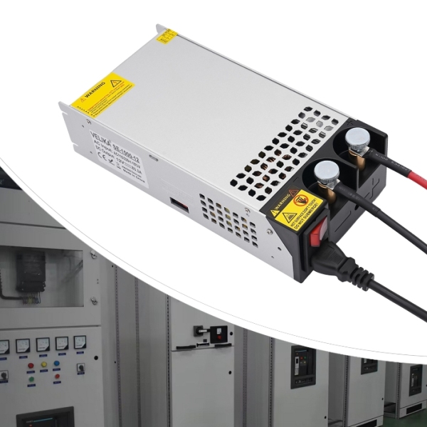 1000W 12V switching power supply, with clip, convertible voltage, built-in fan, dust filter
