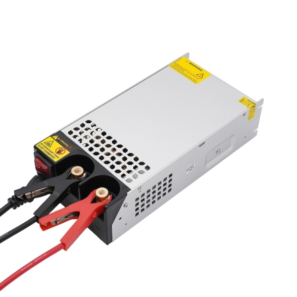 1000W 12V switching power supply, with clip, convertible voltage, built-in fan, dust filter