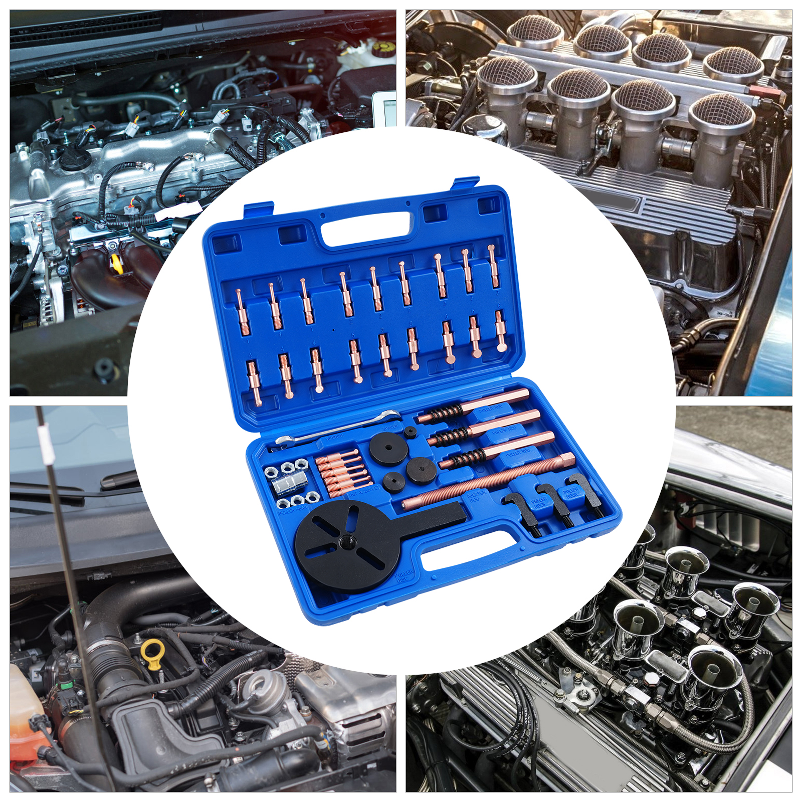 Bearing Puller Set, Inner Bearing Puller Separator Kit, Bearing Removal Tool Kit - Three Claws Bearing Puller Set, Inner Bearing Puller Separator Kit, Bearing Removal Tool Kit - Three Claws