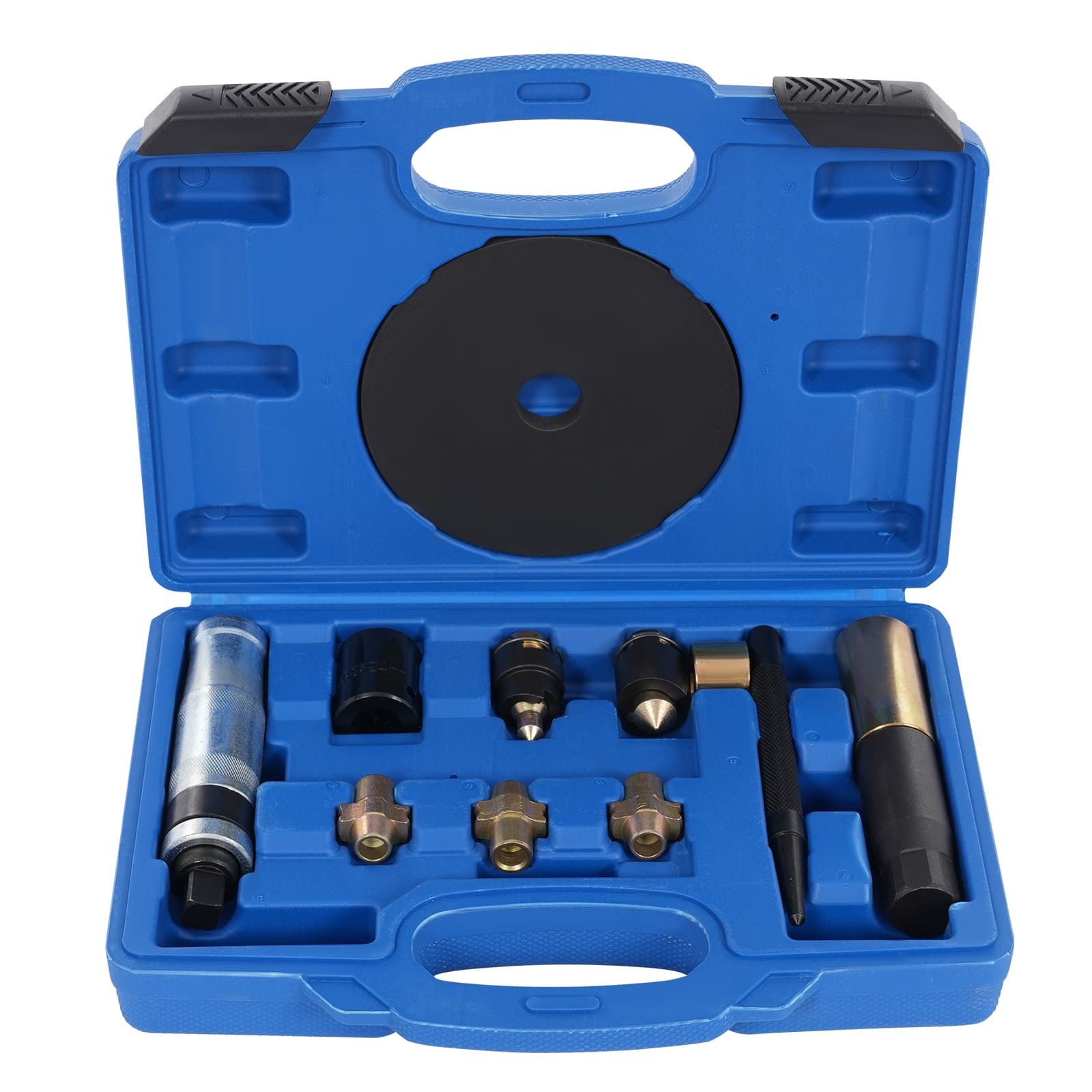 Wheel nut extraction kit, Tool set for removing wheel nuts, for car maintenance at home, in personal workshops, car repair shops