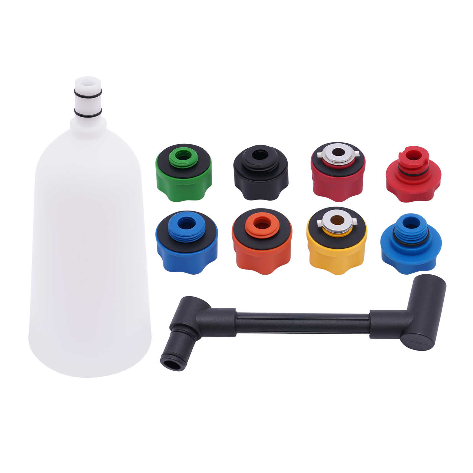 PRO Tools 10pc Engine Oil Filler Funnel and Adapter Set, A great aid for adding oil.