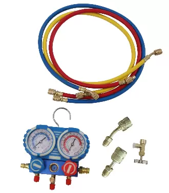 Vacuum pump distributor pressure gauge Air conditioning unit