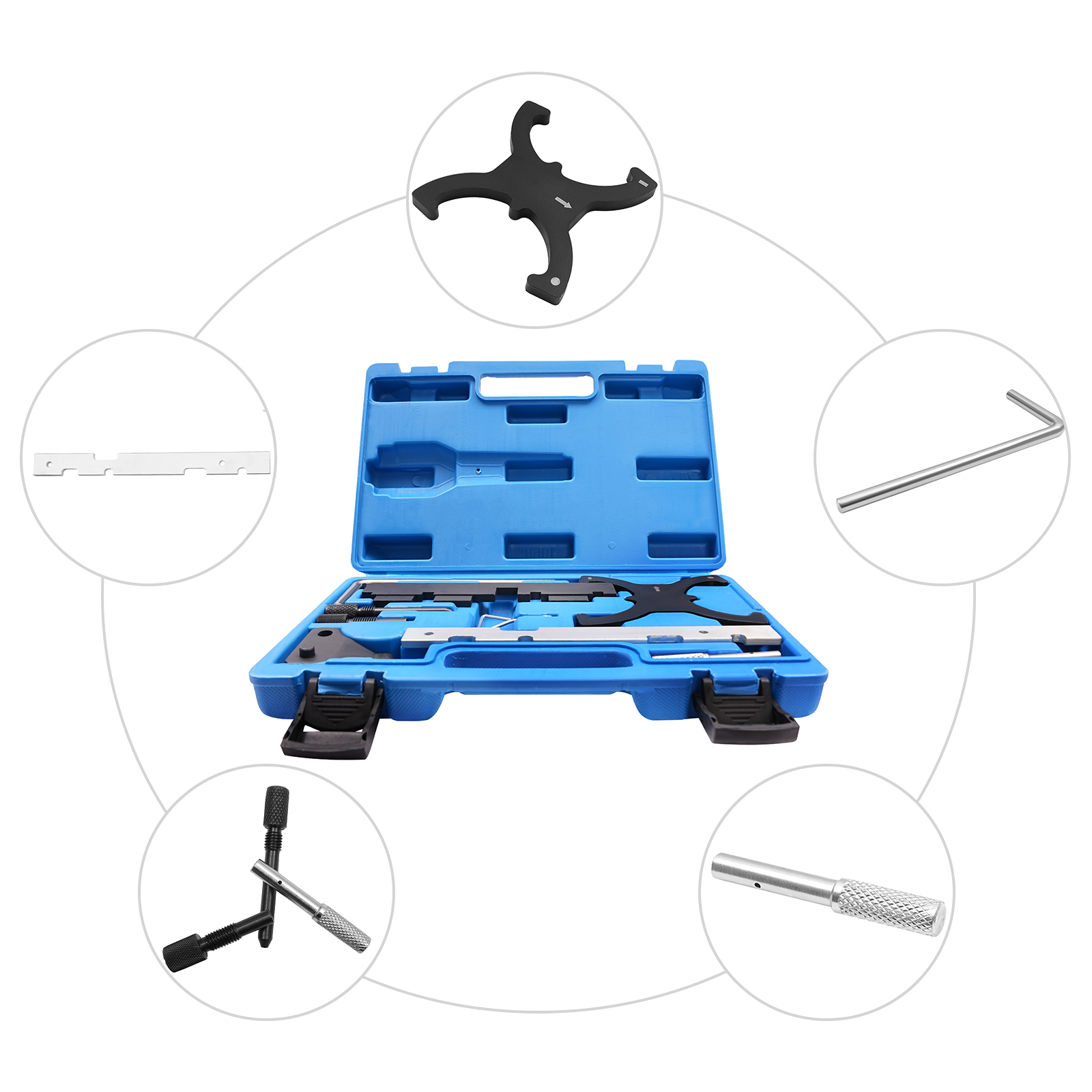 Engine tuning tool set, Camshaft tuning tool set, Black Engine tuning tool set, Camshaft tuning tool set, Black