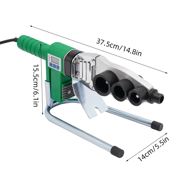 Water Pipe Welding Machine, Pipe Welding Tool, Pipe Welding Machine for Heating Insertion, Connecting Pipes and Elbows Water Pipe Welding Machine, Pipe Welding Tool, Pipe Welding Machine for Heating Insertion, Connecting Pipes and Elbows