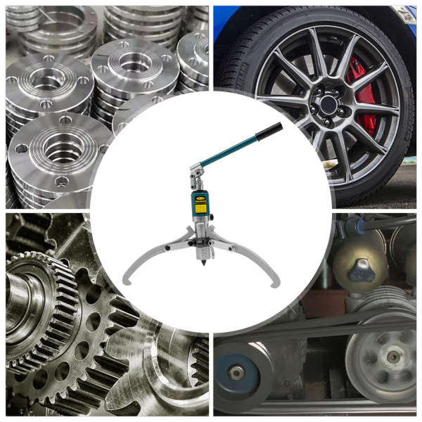 Hydraulic Bearing Unloader 15t Integral Hydraulic Unloader Crankshaft Unloader Hydraulic Gear Puller Cr40 Steel For Pulling Shafts Flanges Gears