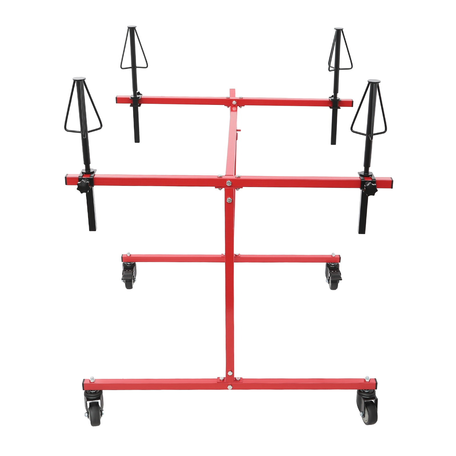 Wheel Paint Stand Rack, Wheel Rim Painting Stand, Painting Car Repair Rack - Red Wheel Paint Stand Rack, Wheel Rim Painting Stand, Painting Car Repair Rack - Red