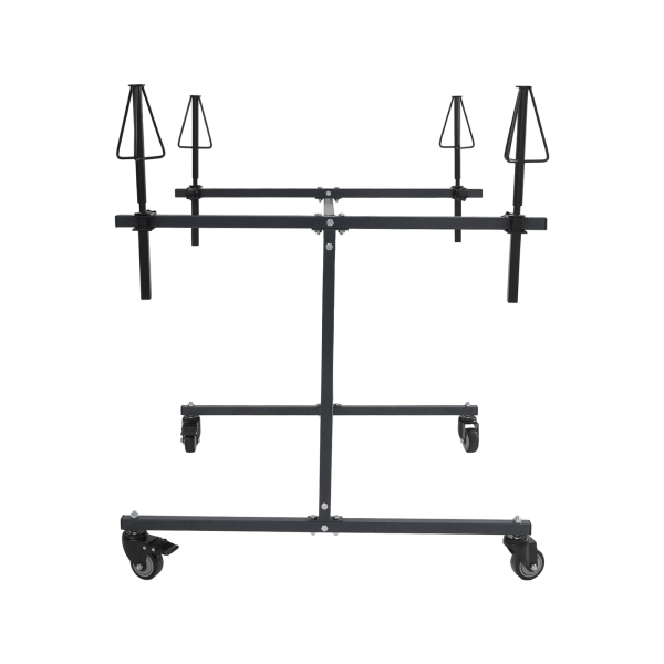 Wheel Paint Stand Rack, Wheel Rim Painting Stand, Painting Car Repair Rack - Black