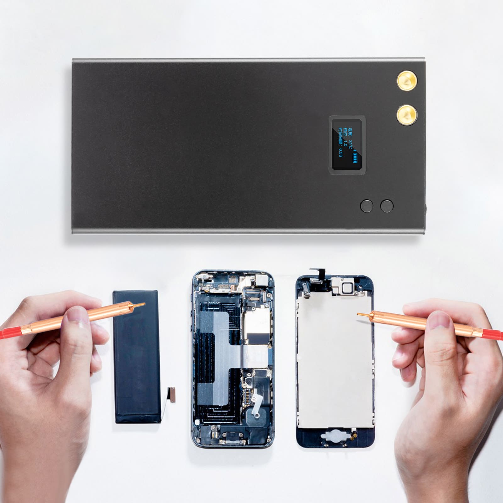 Spot Welding Device with 11000 mAh Battery Mini Spot Welding Machine 5m 8 Speeds Adjustable Portable Spot Welding Machine with LCD Display Spot Welding Device with 11000 mAh Battery Mini Spot Welding Machine 5m 8 Speeds Adjustable Portable Spot Welding Machine with LCD Display