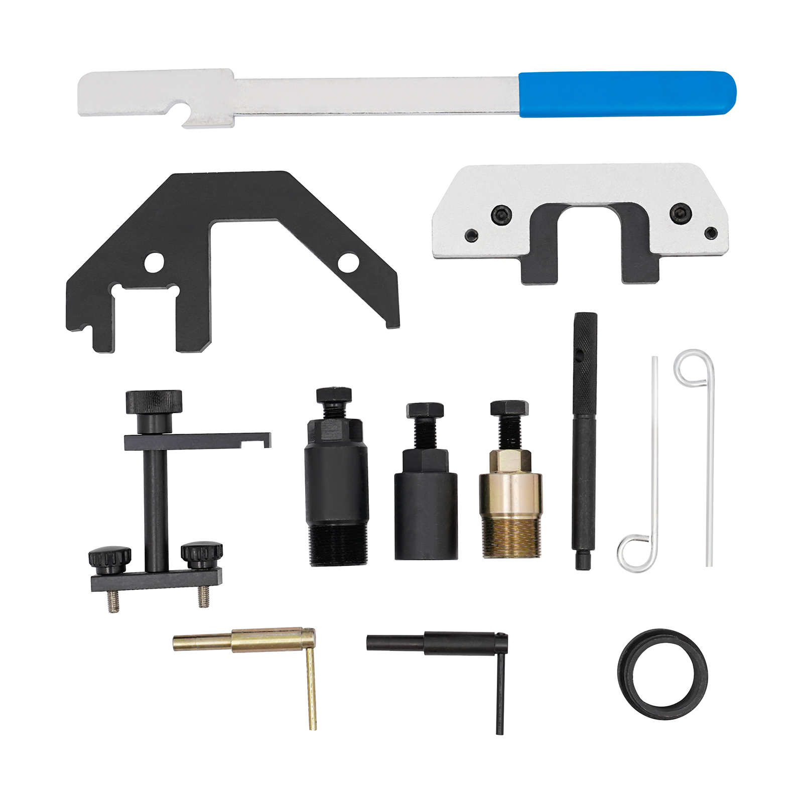 Engine Timing Tool Set for BMW 1 3 5 6 7 X3 X5 Land Rover Vauxhall Opel Carbon Steel 14.76*2.75*12.2in Easy to Carry and Store Blue Engine Timing Tool Set for BMW 1 3 5 6 7 X3 X5 Land Rover Vauxhall Opel Carbon Steel 14.76*2.75*12.2in Easy to Carry and Store Blue