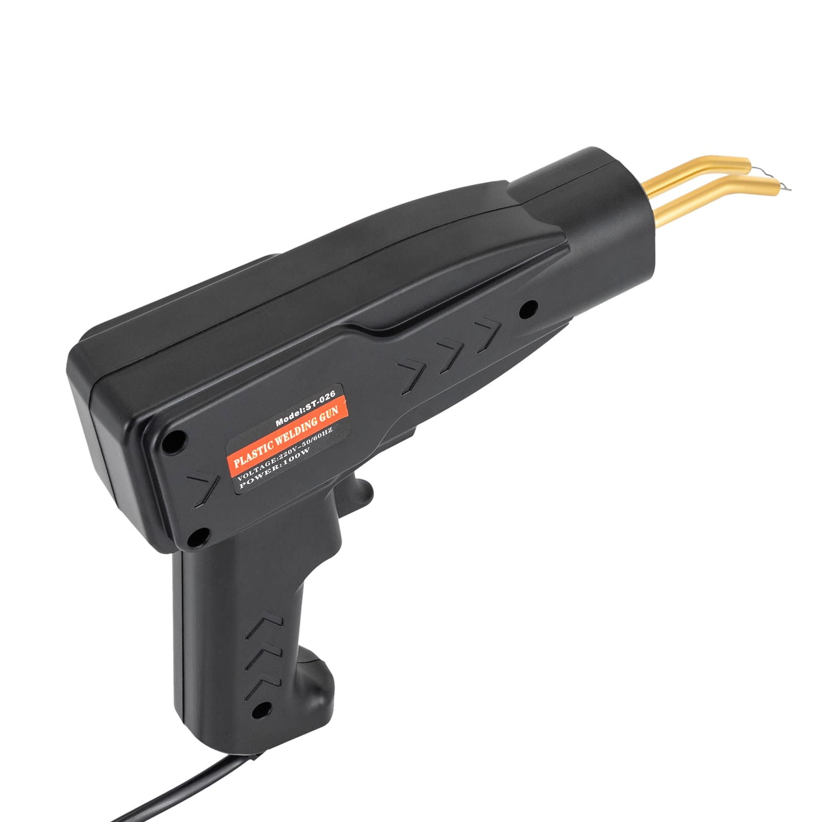 Plastic welder, Car bumper repair kit, for repairing various plastics such as ABS, PP, TPO, TPE, etc (black)