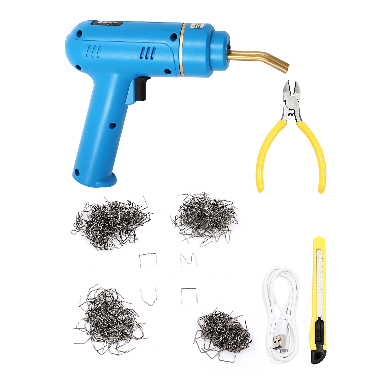 Wireless plastic welding machine, welding machine, 200 W Max. heating temperature: 800°C, 23*16.5*5.5cm Wireless plastic welding machine, welding machine, 200 W Max. heating temperature: 800°C, 23*16.5*5.5cm