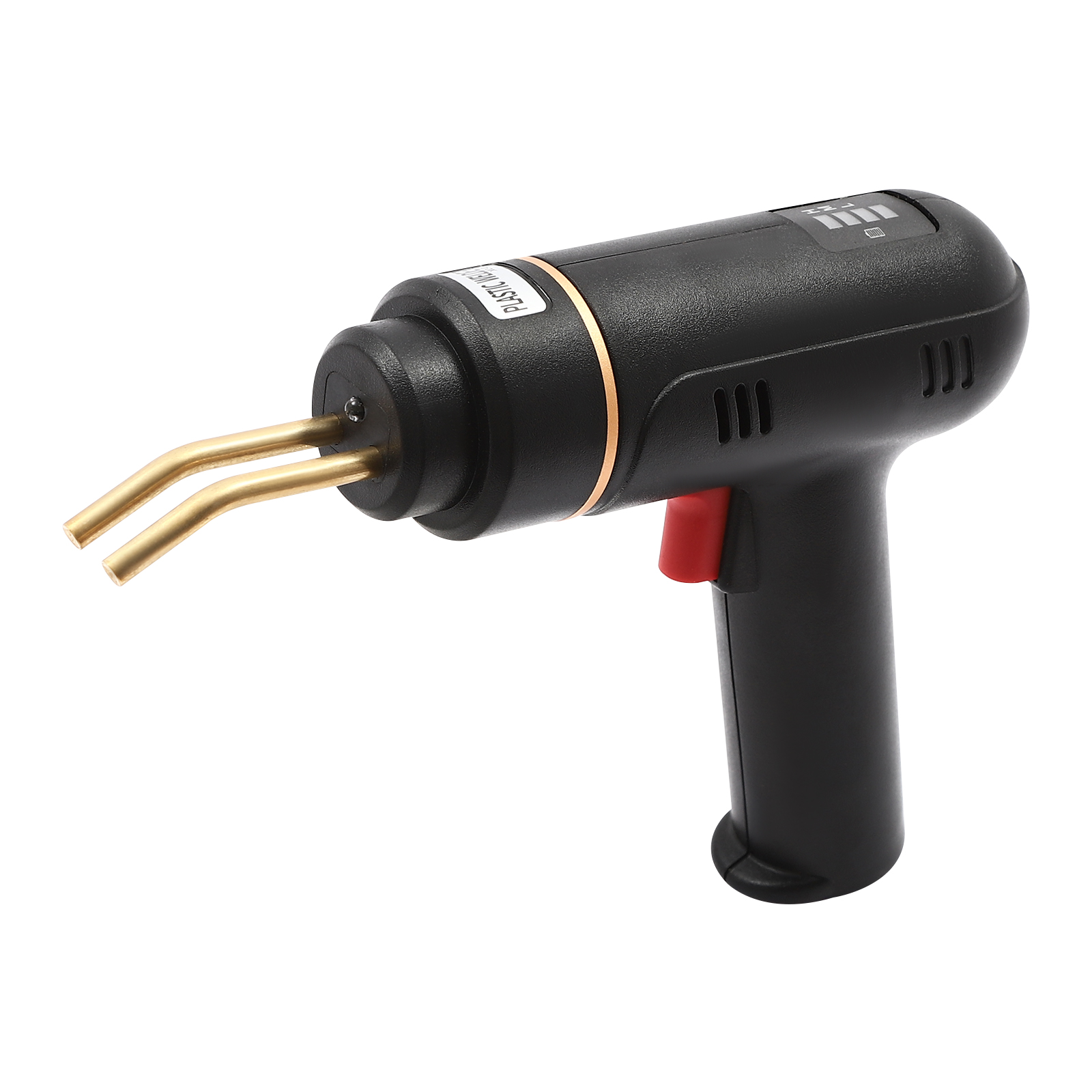 Cordless plastic welder, welding machine, 200 W, Max. heating temperature: 800°C, Black