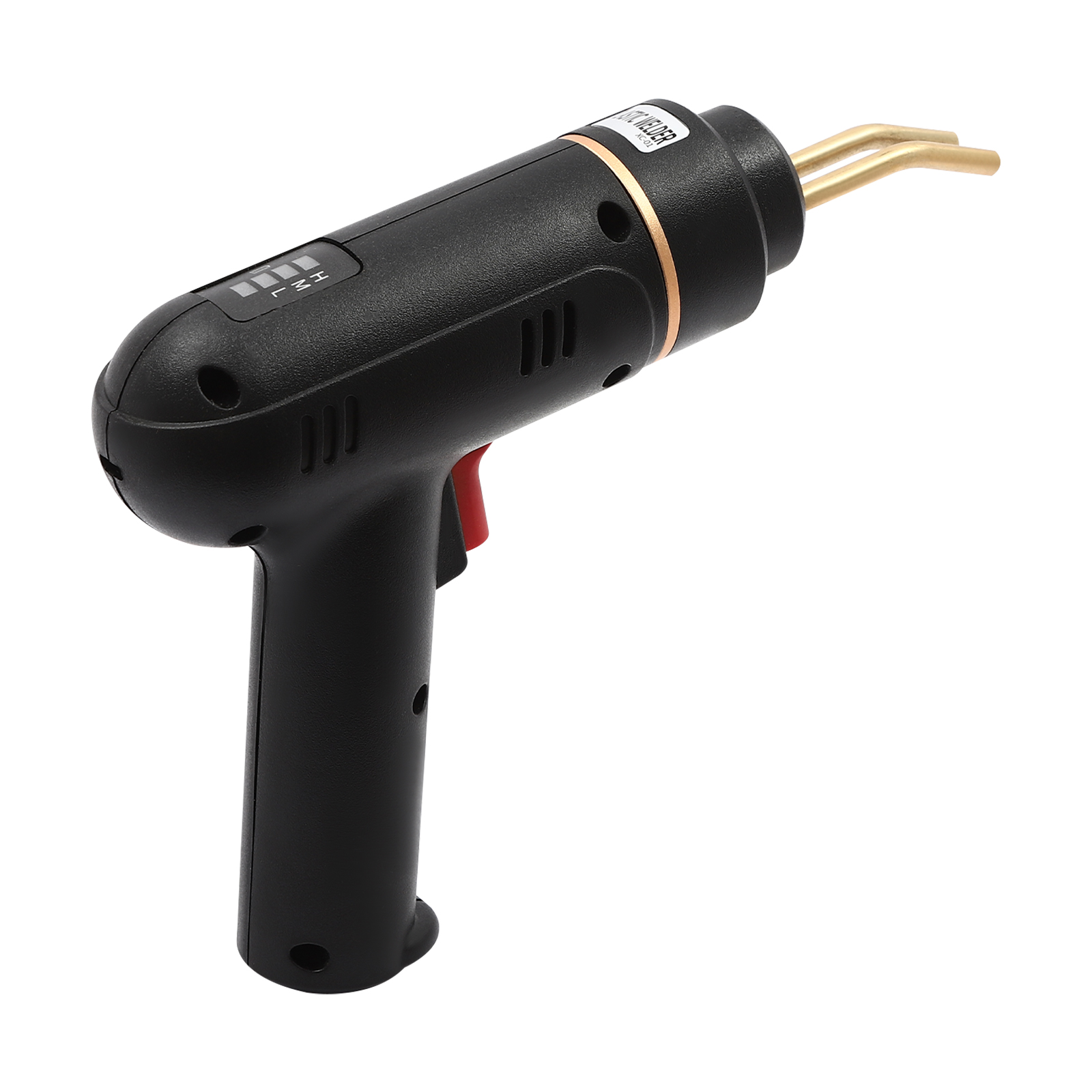Cordless plastic welder, welding machine, 200 W, Max. heating temperature: 800°C, Black Cordless plastic welder, welding machine, 200 W, Max. heating temperature: 800°C, Black