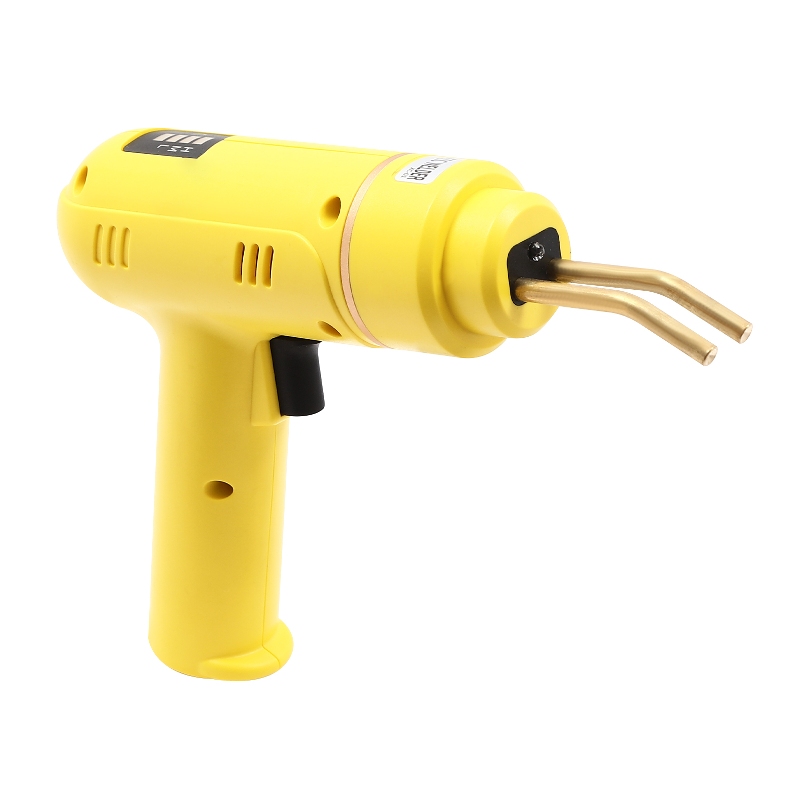 Cordless plastic welder, welding machine, 200 W, Max. heating temperature: 800°C, Yellow