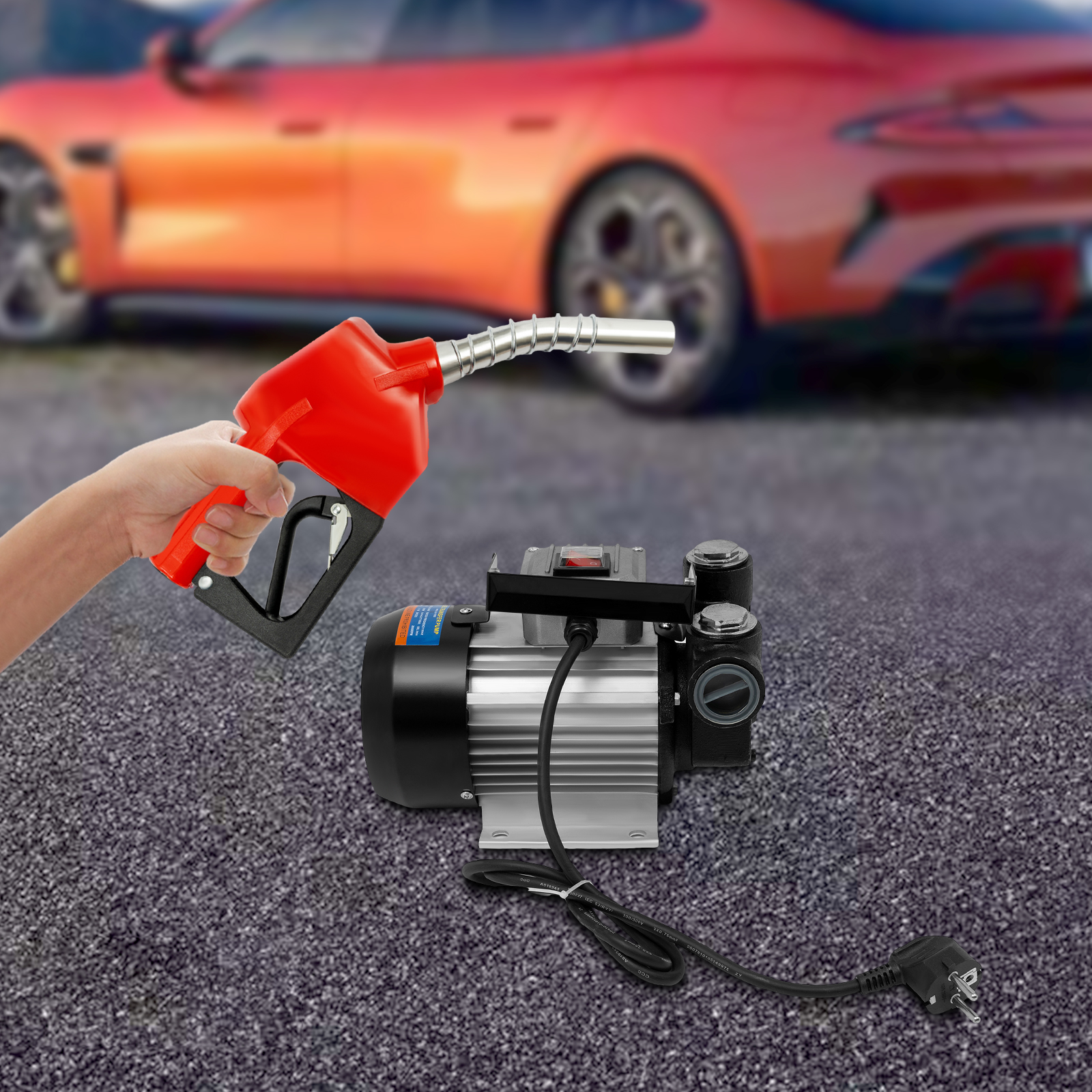 220V 550W Self-priming diesel pump, diesel fuel, oil feed pump