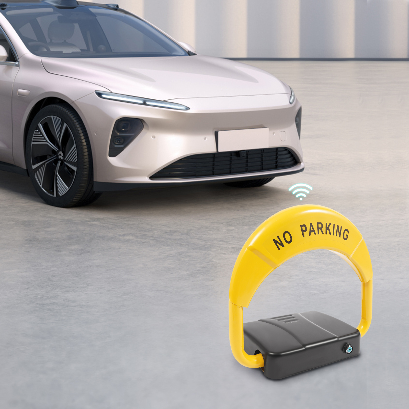 Automatic Remote Control Parking Lock, Folding Parking Barrier, Private Car Parking Latch Space Lock Automatic Remote Control Parking Lock, Folding Parking Barrier, Private Car Parking Latch Space Lock