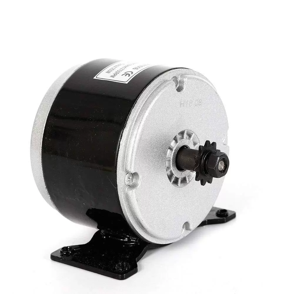 Strong and Durable DC Brush Motor 250W 24V Electric Brush Permanent Magnet Motor for Electric Scooter Mini Bicycles