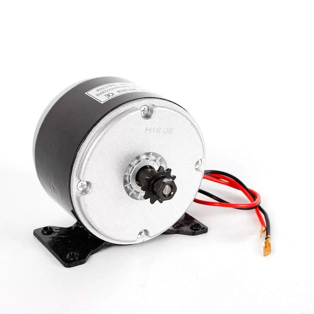 Strong and Durable DC Brush Motor 250W 24V Electric Brush Permanent Magnet Motor for Electric Scooter Mini Bicycles